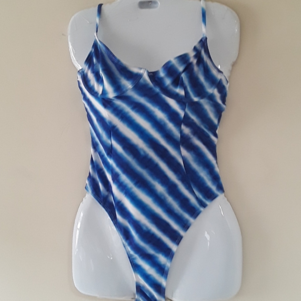 Onia Women’s Chelsea Tie Dye Striped Swimsuit
